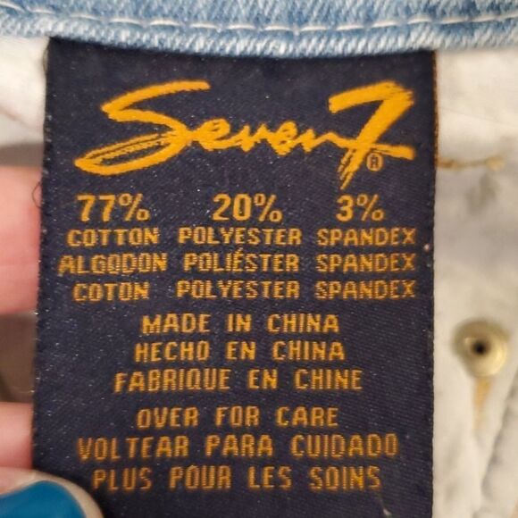 Light wash Seven bermuda shorts size 29 - Picture 4 of 8